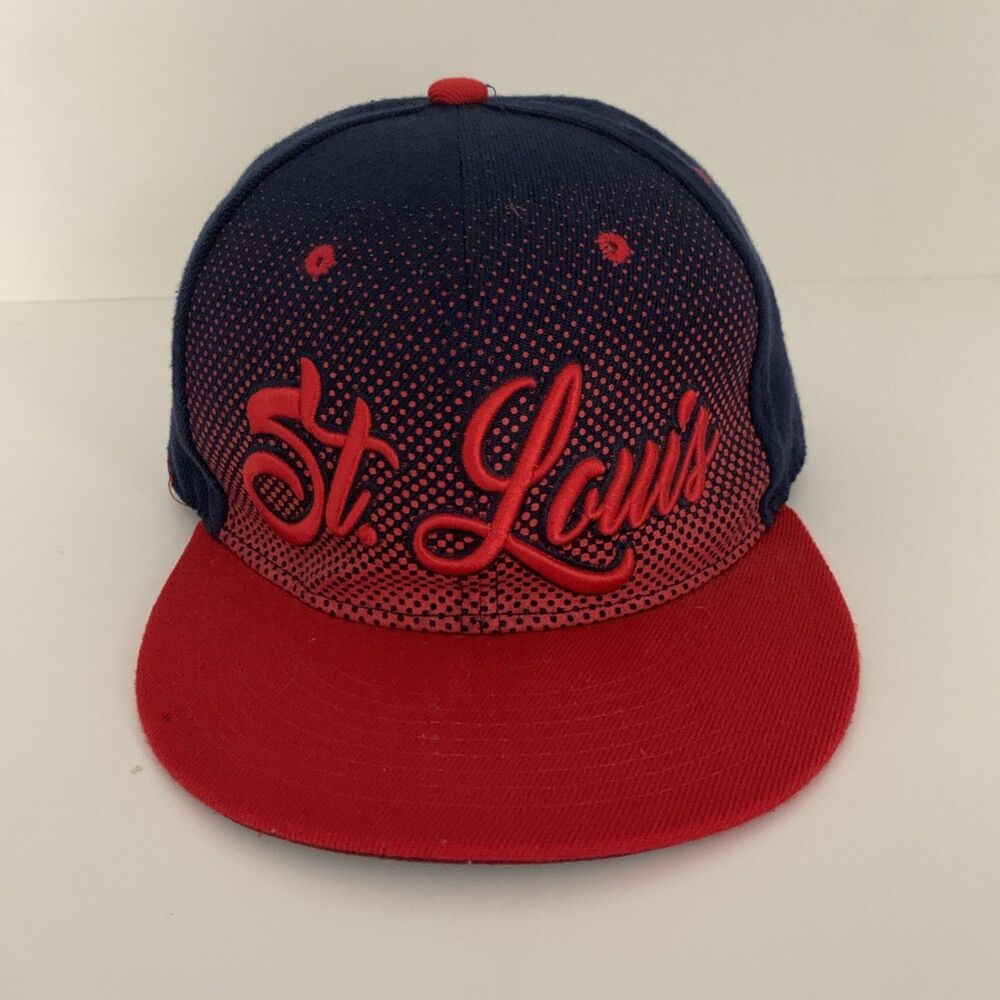 Vintage St. Louis Cardinals Malaki Kings Choice Red/Navy Blue Snapback Ball cap